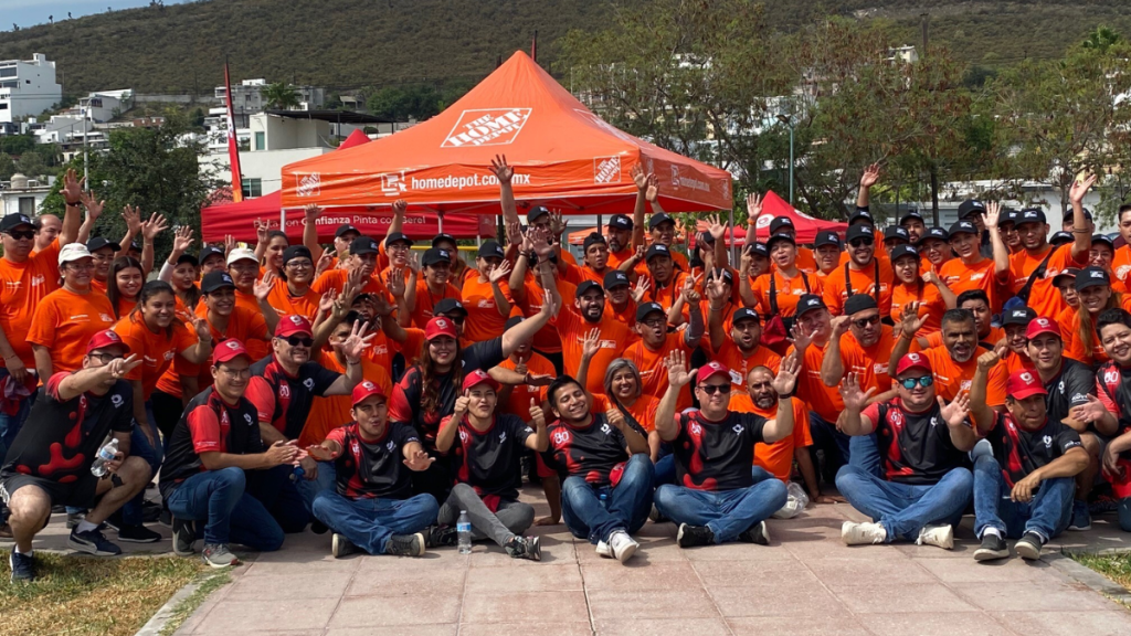 The Home Depot realiza macro jornada de voluntariado en&nbsp;Monterrey