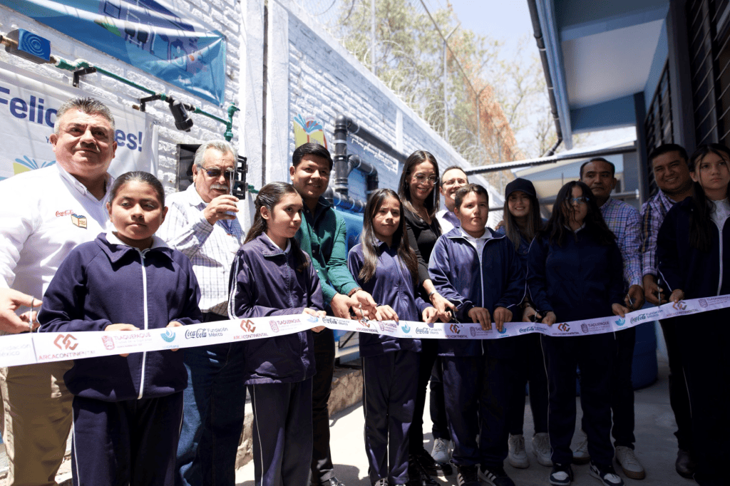 Inauguran Arca Continental y Fundación Coca-Cola México 8 sistemas de Captación de Agua Pluvial en&nbsp;Tlaquepaque