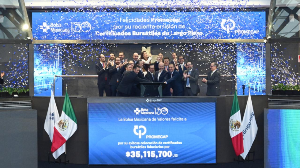 Promecap lanza plataforma de activos alternativos en la BMV  