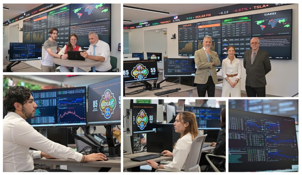 La UDLAP Inaugura el CAEEI: Primer centro financiero universitario de realidad inmersiva en América&nbsp;Latina